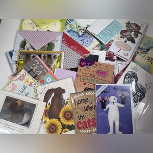 Greeting card variety -42- birthday congratulation thinking of you & much more